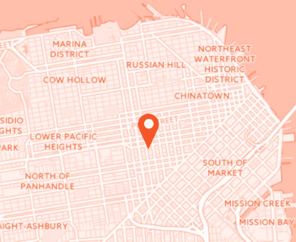 a map of the store location